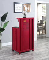 Cargo Red Finish Reception Desk Model AC00377 By ACME Furniture